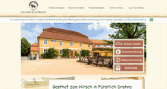Desktop Screenshot of fuerstlichdrehna.de